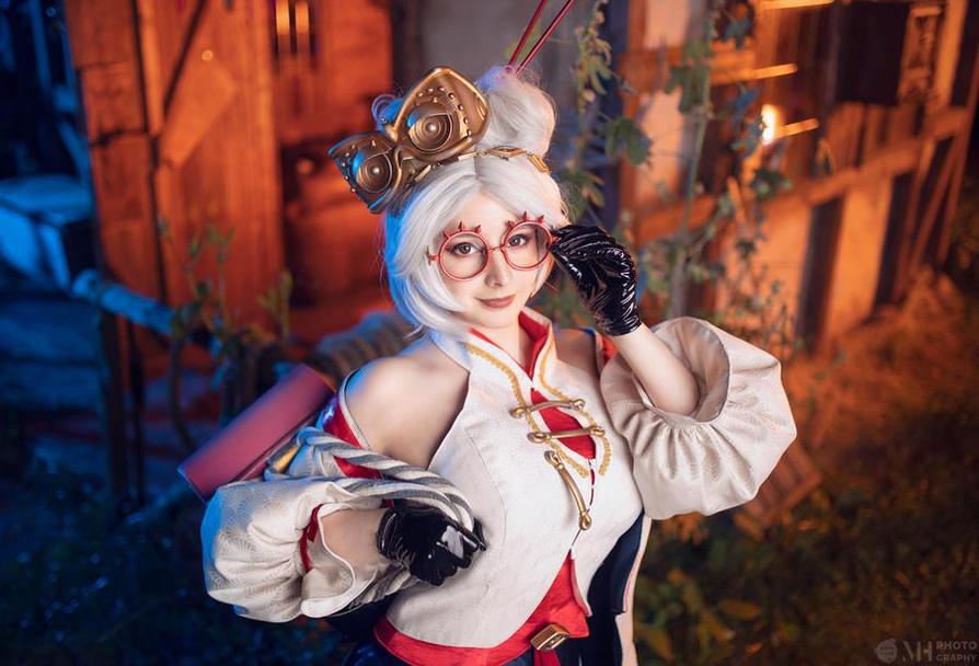 Mikomihokina高叉礼服摄影分享，感受华丽魅力