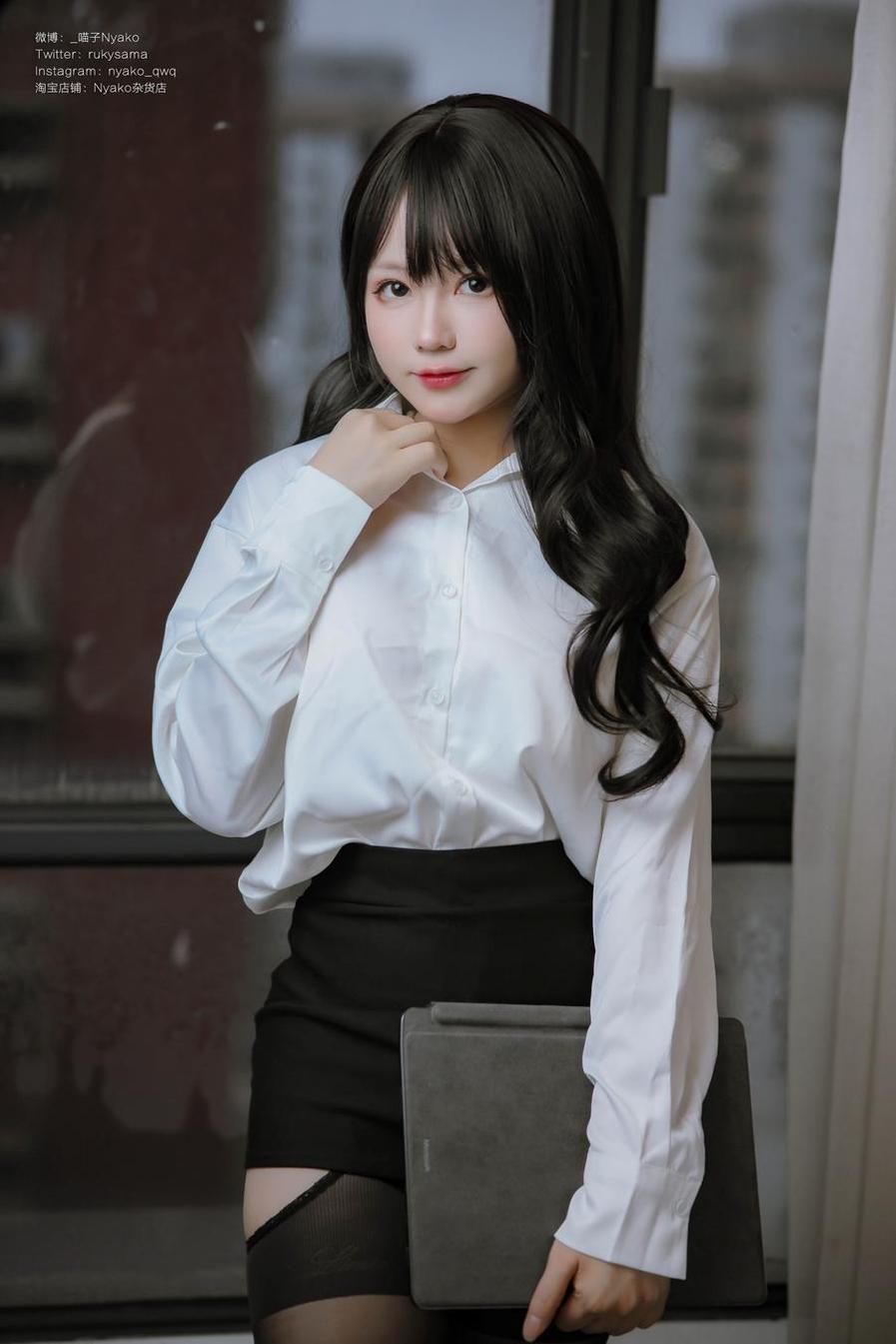 这样的nyako喵子汉服照片才算美，美图欣赏开始