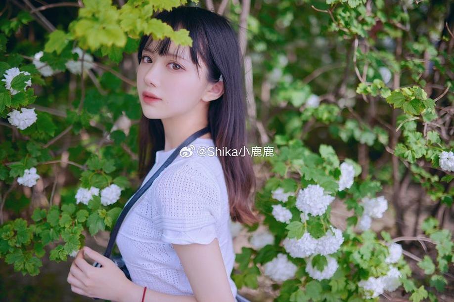 拍摄器材高端的小鹿鹿，上线网红shika小鹿鹿的图包盛宴
