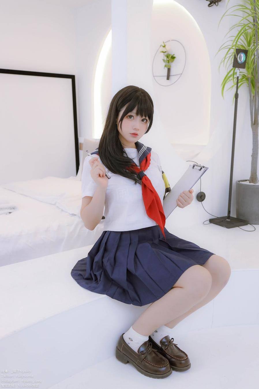 喵子nyako爱宕最新cos美图，直击宝藏级人设