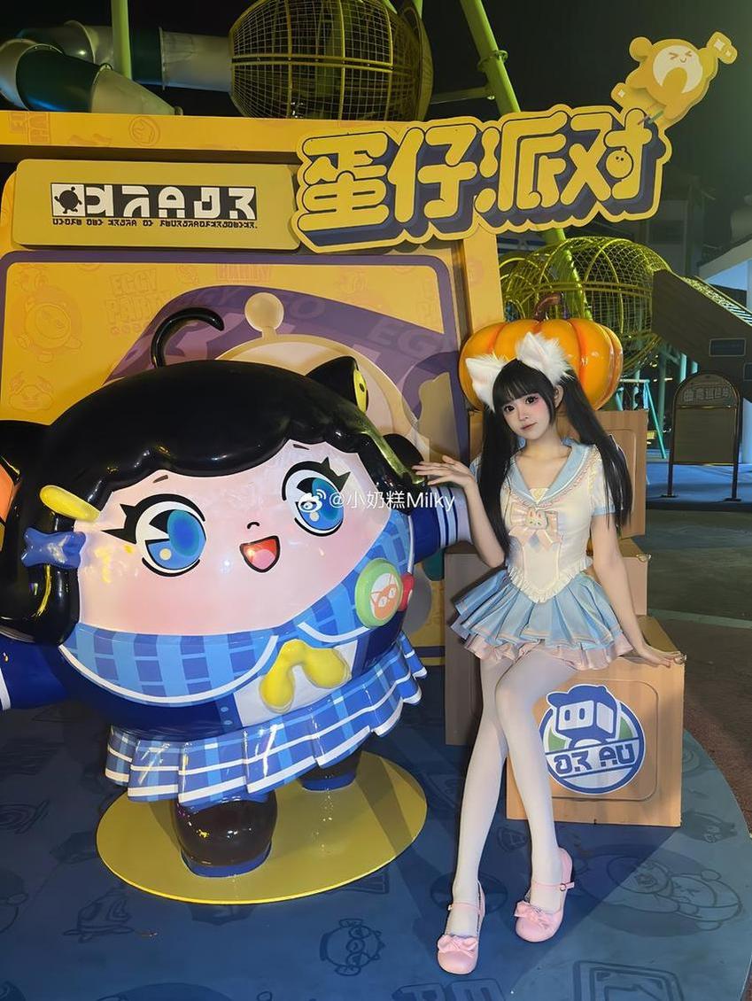 美图如画 小奶糕milky森萝财团cos大赏，欢迎品鉴