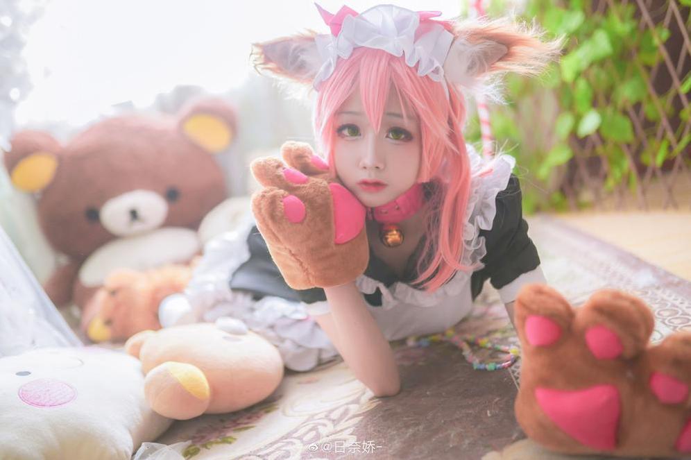 日奈娇cos黑暗修女：螺旋经络dokidoki！cos摄影精选影响无限