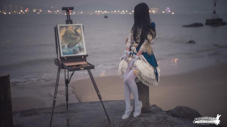 纷纷扰扰，木花琳琳是勇者中华风cosplay原图分享