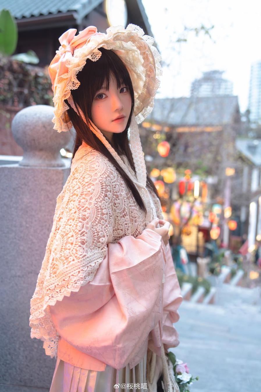 桜桃喵个人资料简介：cos作品分享，她的火影宇智波带土cos栩栩如生。
