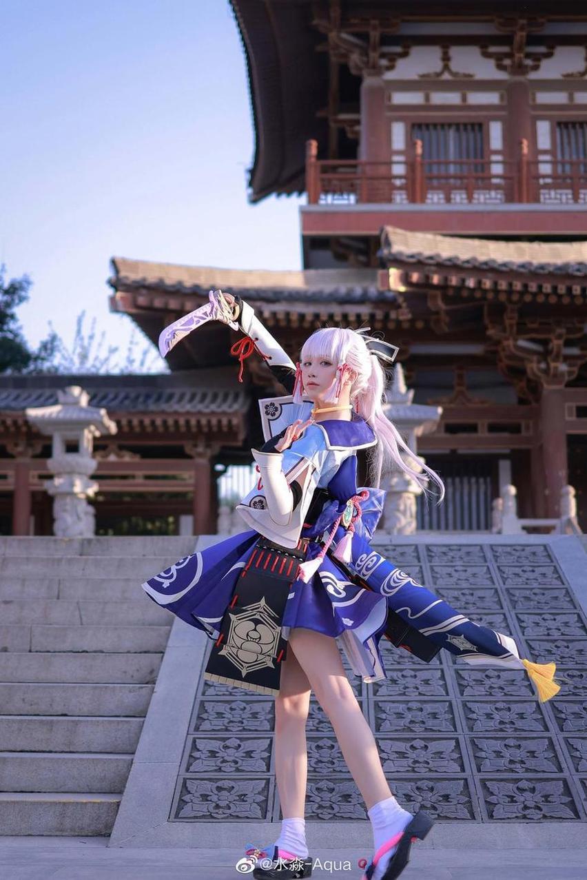 cosplay又上新了，水淼aqua甘雨图集的分享让你不用自己受罪
