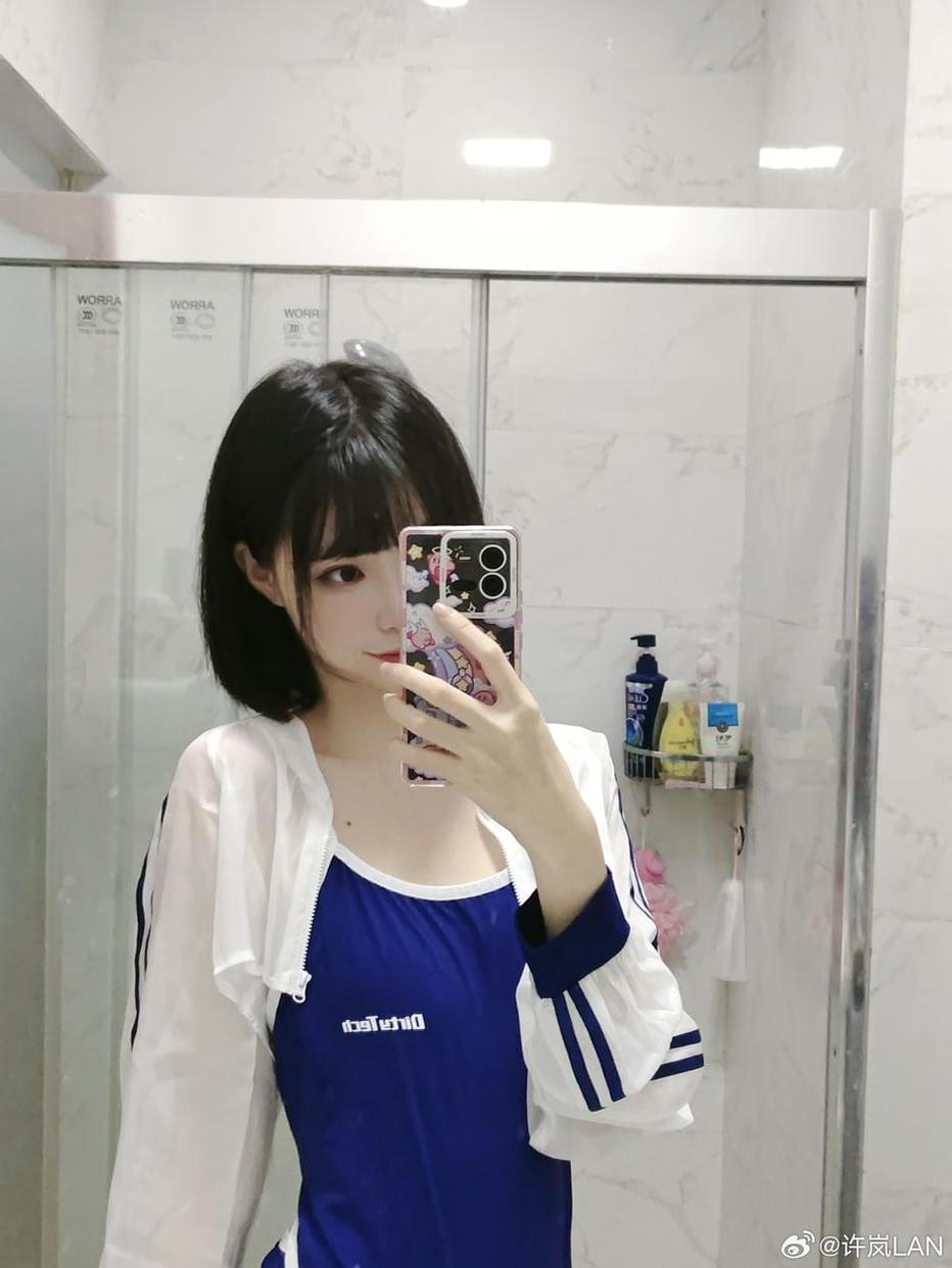 图片分享！许岚lan运动服cos合集，每一张都惊艳
