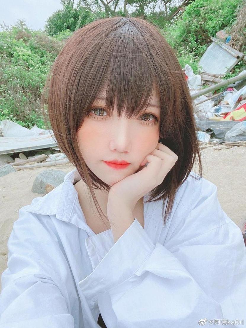 当代美女阿薰kaori有漏，这些作品感受她的独特魅力